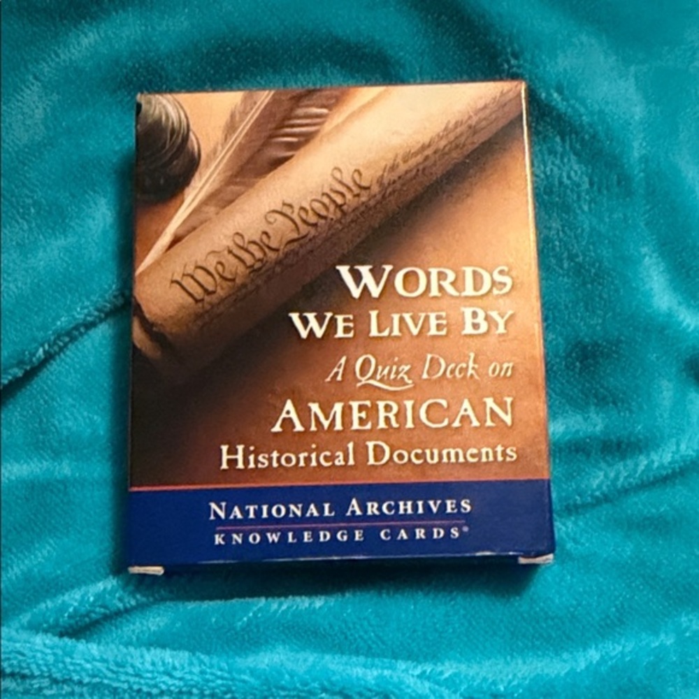 Knowledge Cards - American Historical Documents Quiz Deck